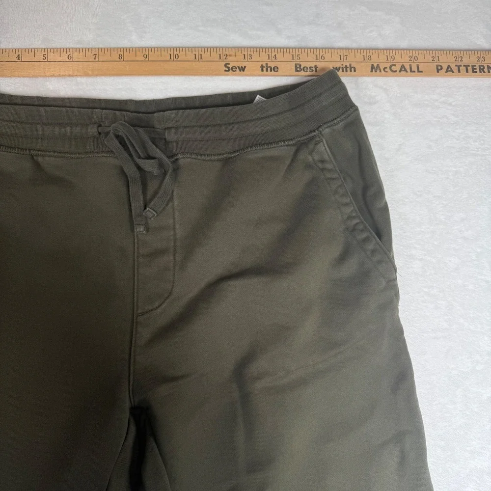 Banana Republic Men's Olive Green‎ Jogger Sweatpants Size L Drawstring Pockets
